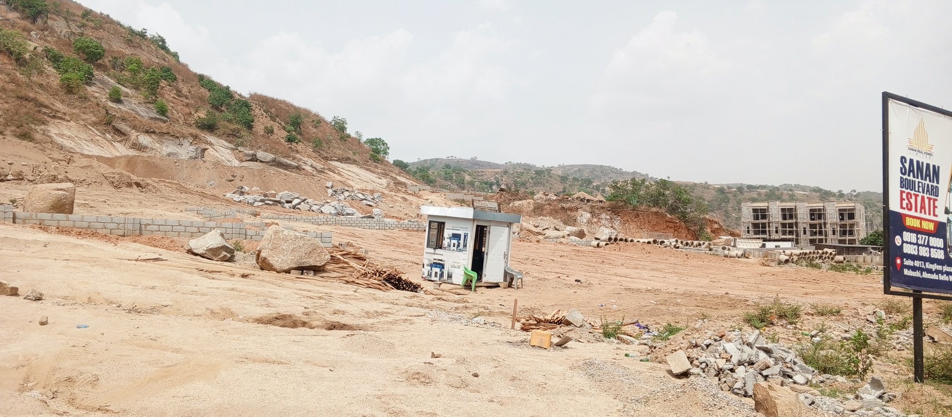 Vacant plot of land